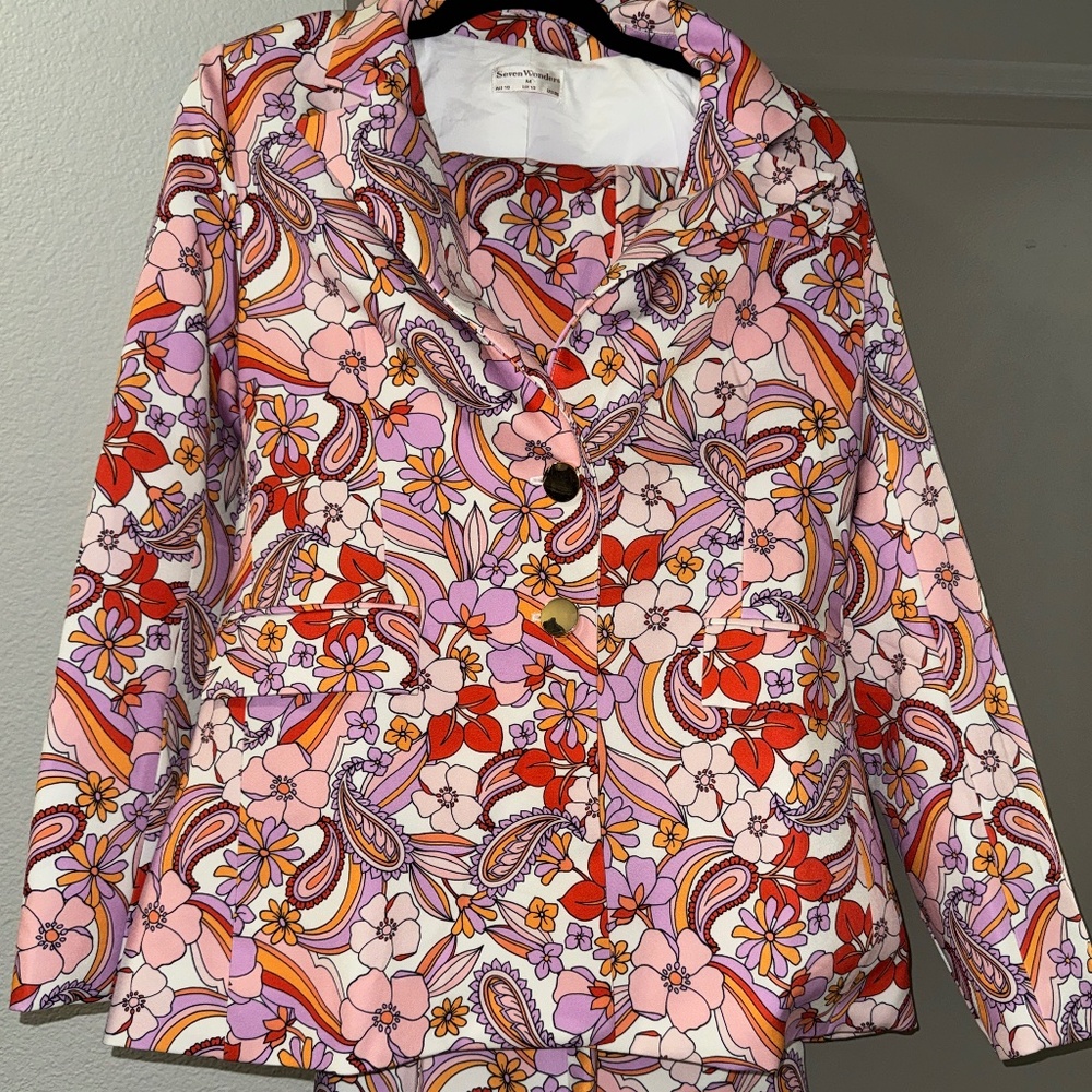 Seven Wonders Floral Suit (Blazer & Pants)